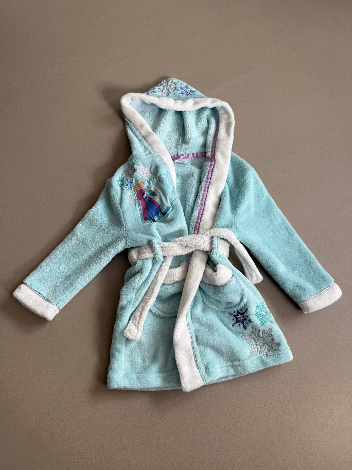 Badjas van frozen maat 92/98, Ophalen of Verzenden, Gebruikt, Meisje, Nacht- of Onderkleding