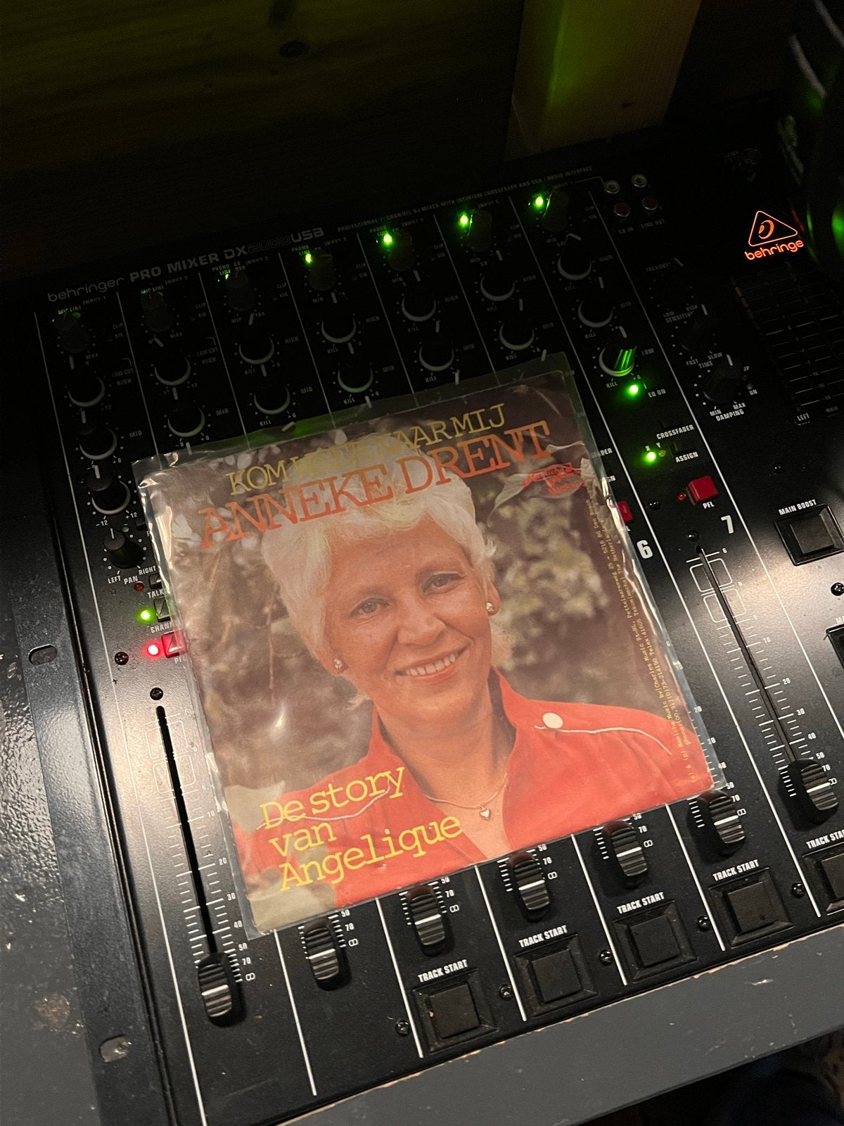 Anneke Drent - De Story van Angelique (Vinyl Single), Gebruikt, 7 inch, EP, Nederlandstalig