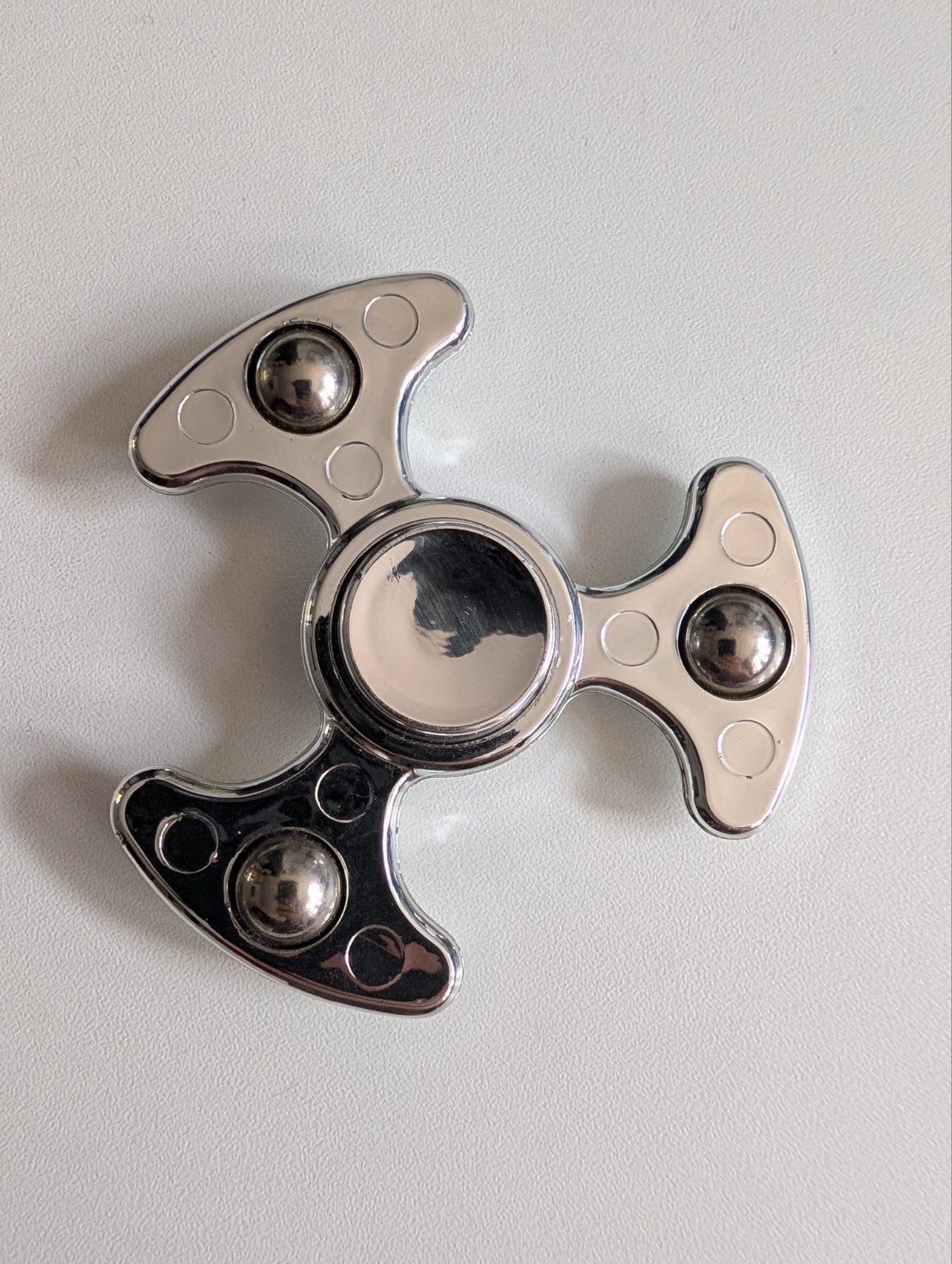 Fidget Spinner - Zilverkleurig, Ophalen of Verzenden, Zo goed als nieuw