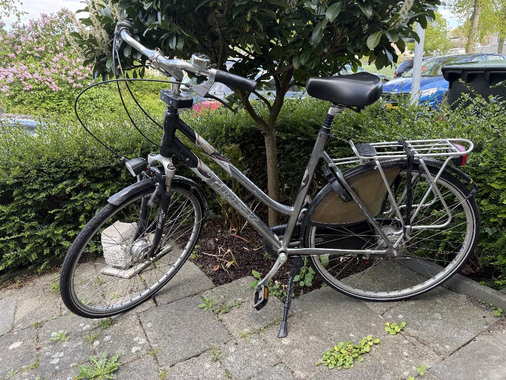Trek Navigator L400 damesfiets, Fietsen en Brommers, Gebruikt, Velgrem, Versnellingen, 56 cm of meer