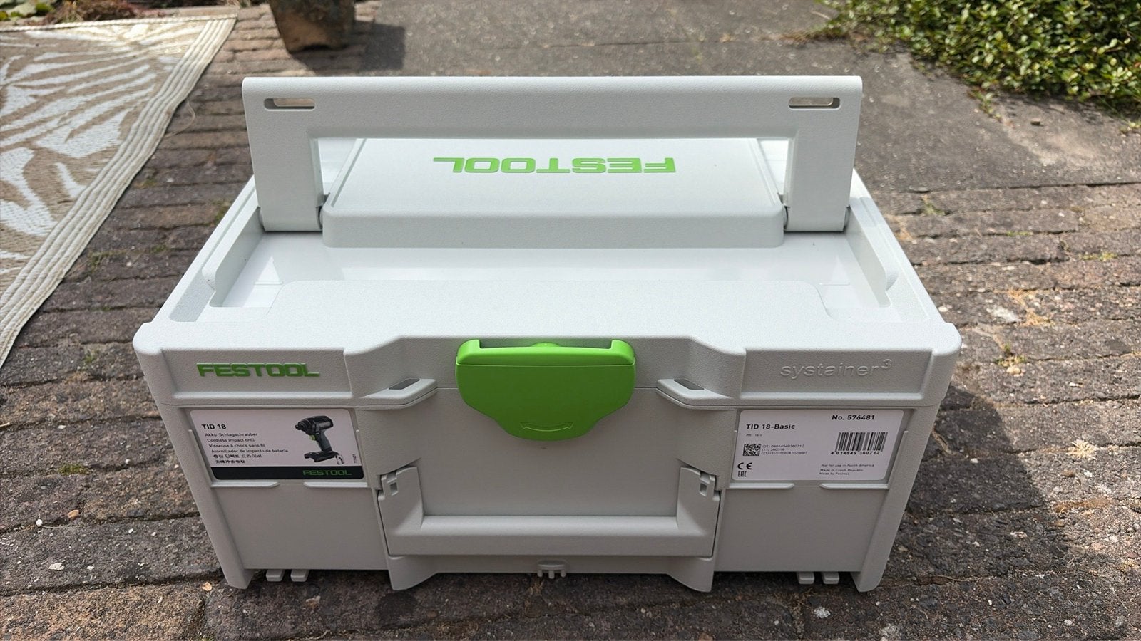 Festool Systainer  - Lege Koffer, Ophalen of Verzenden, Nieuw