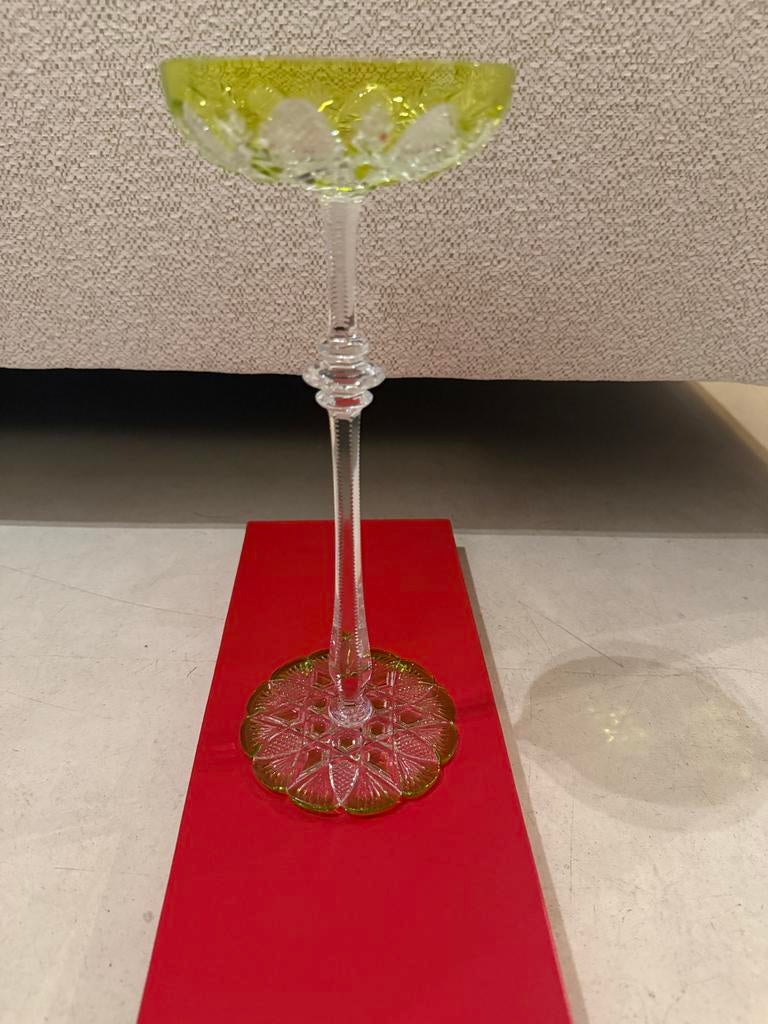 Baccarat Tsar Kristallen Glas op Hoge Poot, Ophalen