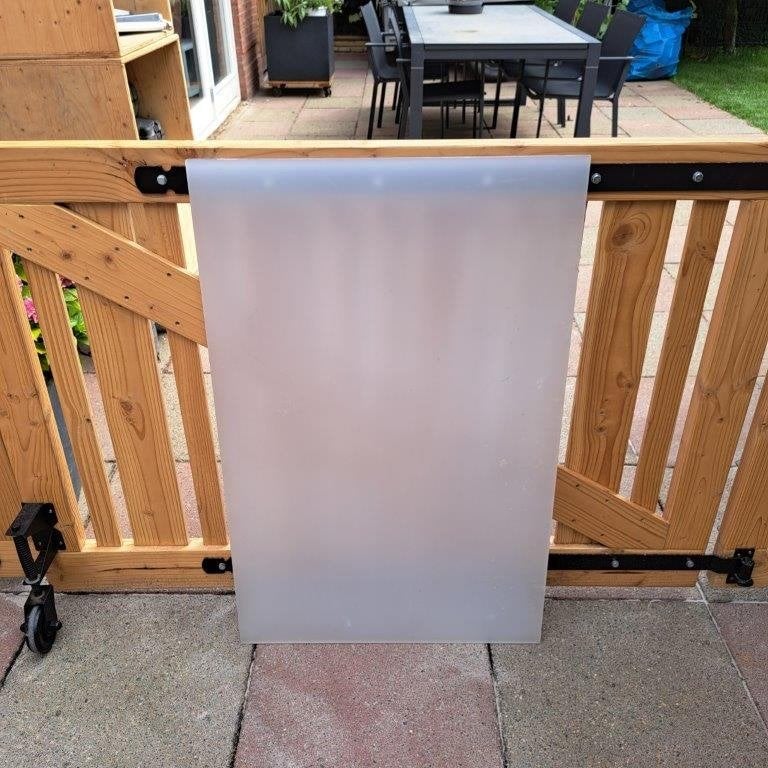 Plexiglas plaat, Doe-het-zelf en Verbouw, Platen en Panelen, Ophalen, Zo goed als nieuw, Overige materialen, Minder dan 20 mm