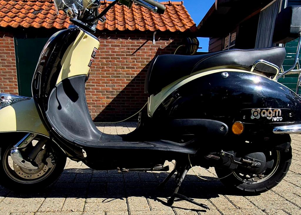 Agm scooter, Fietsen en Brommers, Ophalen, Gebruikt, Benzine, Overige merken