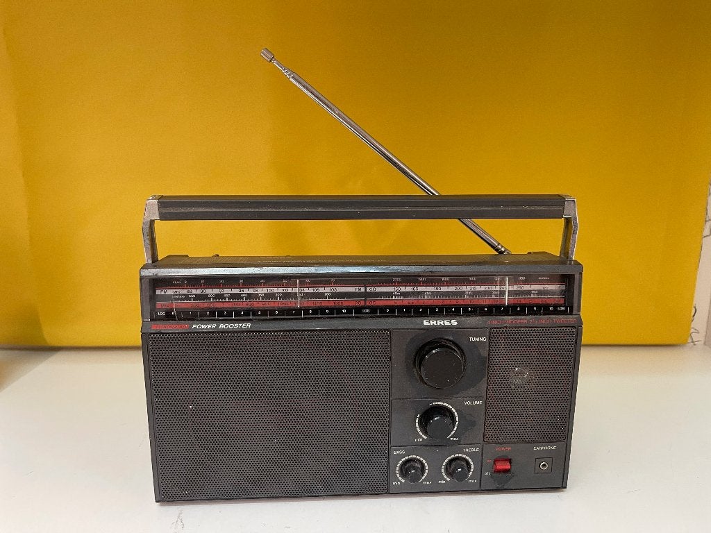 ERRES TR6240/04 Vintage draagbare radio, N, Ophalen of Verzenden, N, Radio