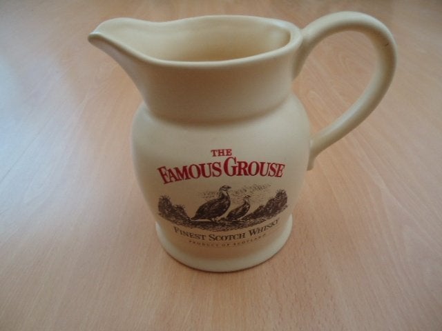 The Famous Grouse, Finest Scotch Whisky, waterkan, waterjug, Verzamelen, Ophalen of Verzenden, Zo goed als nieuw, Gebruiksvoorwerp