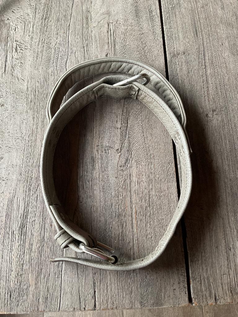 Lederen halsband met handvat, Dieren en Toebehoren, Ophalen, Nieuw