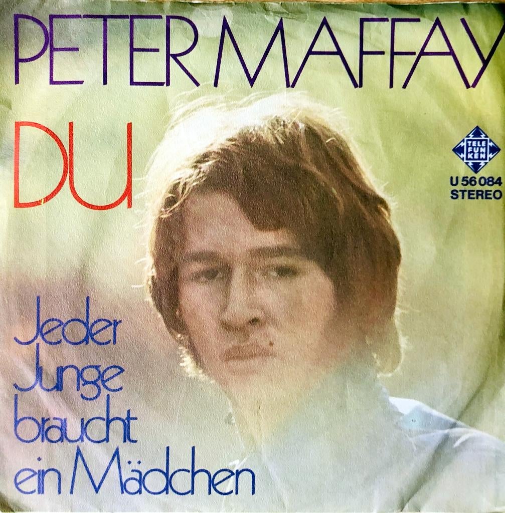 1969    Peter Maffay                      Du   , Cd's en Dvd's, Vinyl Singles, Zo goed als nieuw, Single, Pop, 7 inch, Ophalen of Verzenden