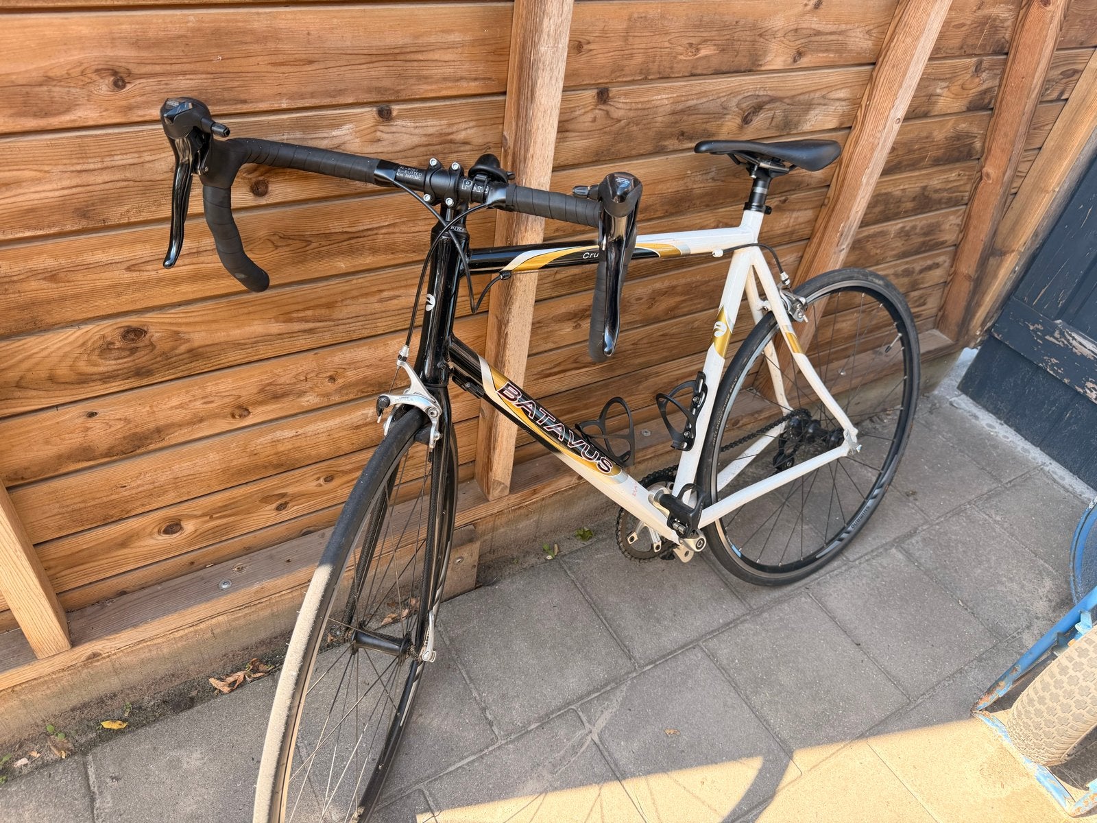 Batavus racefiets - Zwart/Wit, Ophalen, 28 inch, Gebruikt, Batavus