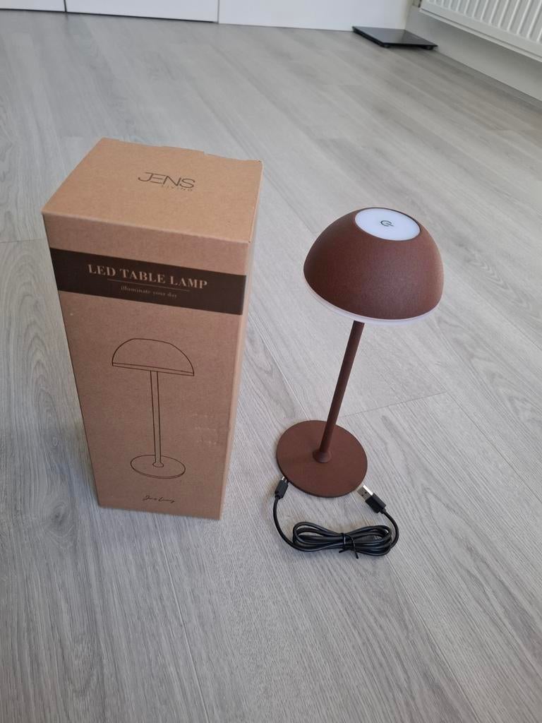 JENS LED Tafellamp - Draagbaar & Dimbaar, Ophalen of Verzenden, Nieuw, Modern, minimalistisch, Minder dan 50 cm