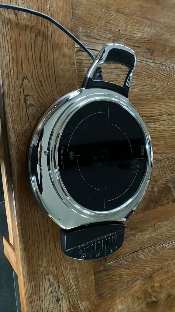 AMC atmosfera mobiele elektrische kookplaat, Ophalen of Verzenden, Zo goed als nieuw, Rvs