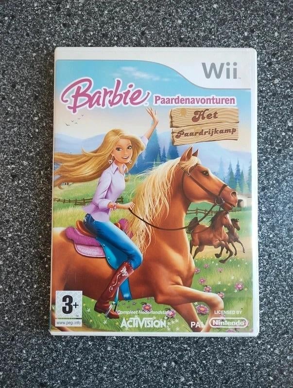 Barbie Paardenavonturen Het Paardrijkamp, Avontuur en Actie, Verzenden, 1 speler, Zo goed als nieuw