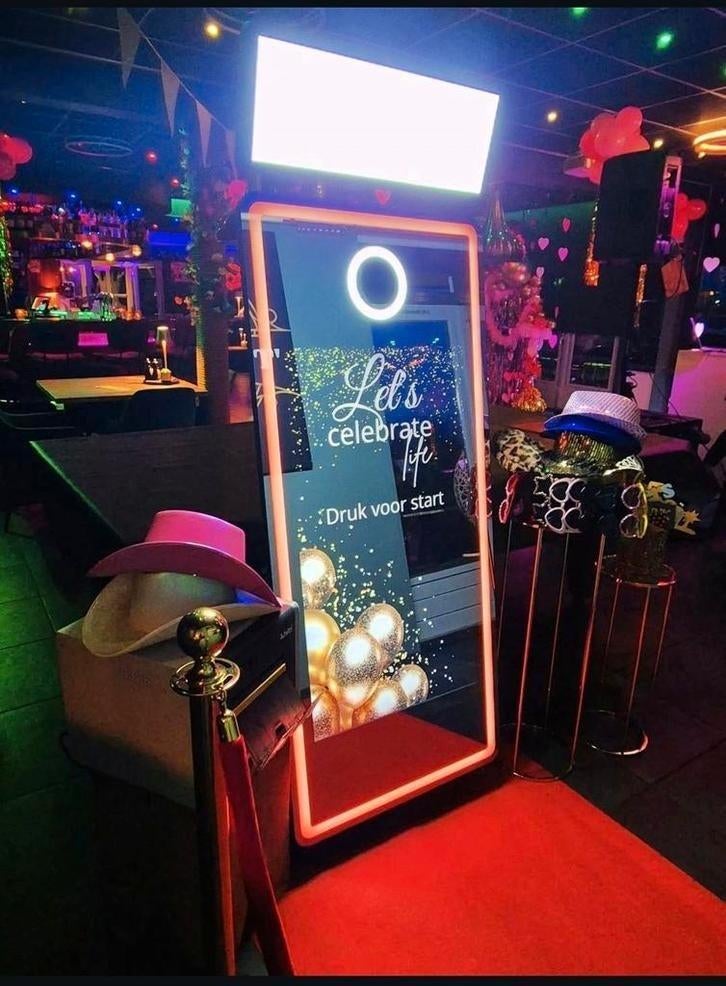 Photobooth huren | INCL. onbeperkte tijd, prints en meer!, Ophalen of Verzenden, Nieuw, Overige