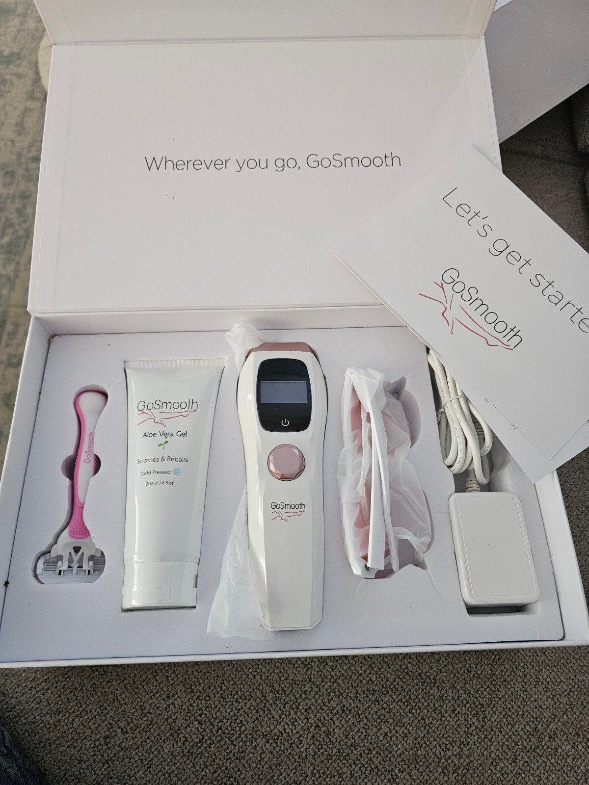 GO SMOOTH IPL KIT PRO - IPL ONTHARING, Ophalen of Verzenden, Nieuw, Overige typen