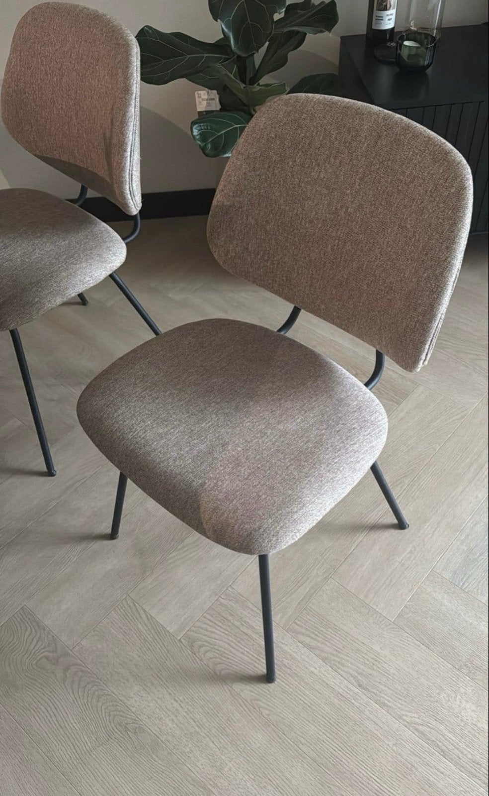 Set van 4 eetkamerstoelen van Eierkamp, zo goed als nieuw, Ophalen, Overige kleuren, Zo goed als nieuw, Vier