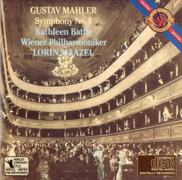 Mahler Symphony no 4 Battle, Maazel CD, Gebruikt, Mahler, Ophalen of Verzenden, Romantiek