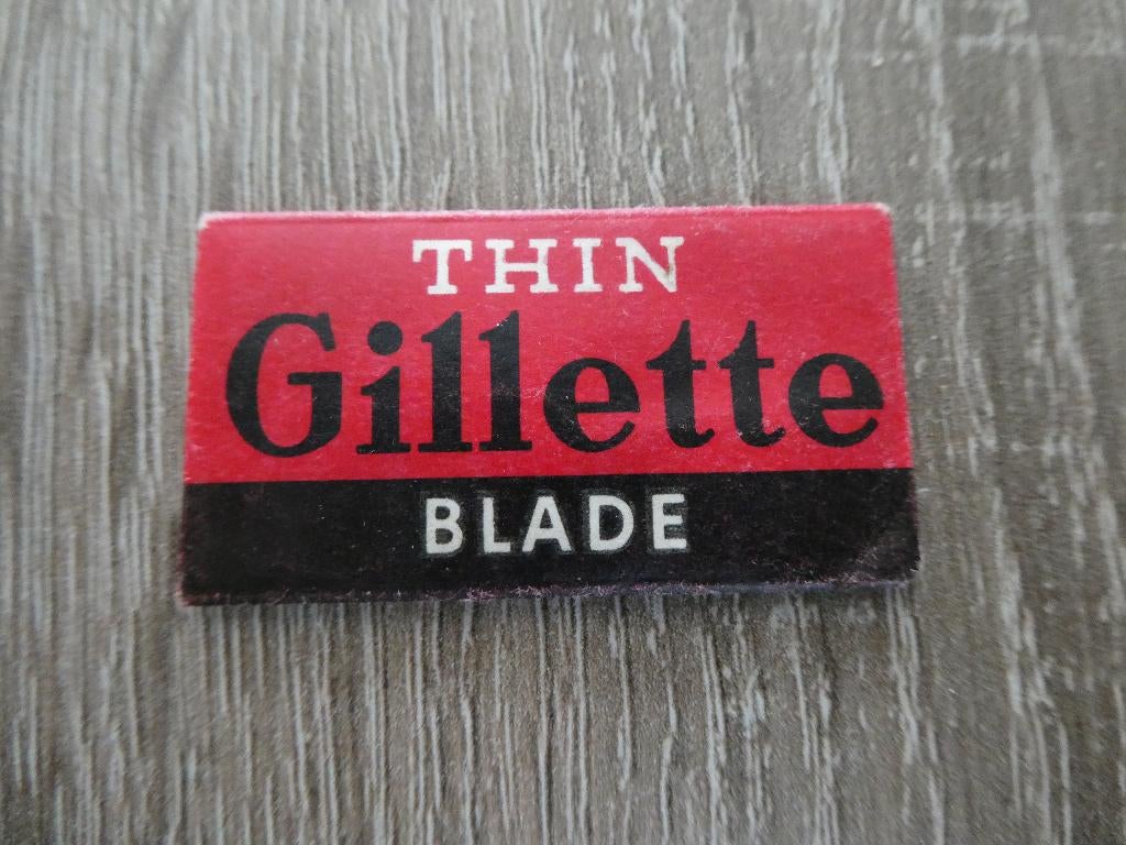 Scheermesjes Gillette., Ophalen of Verzenden, Landmacht, Engeland, Kleding of Schoenen