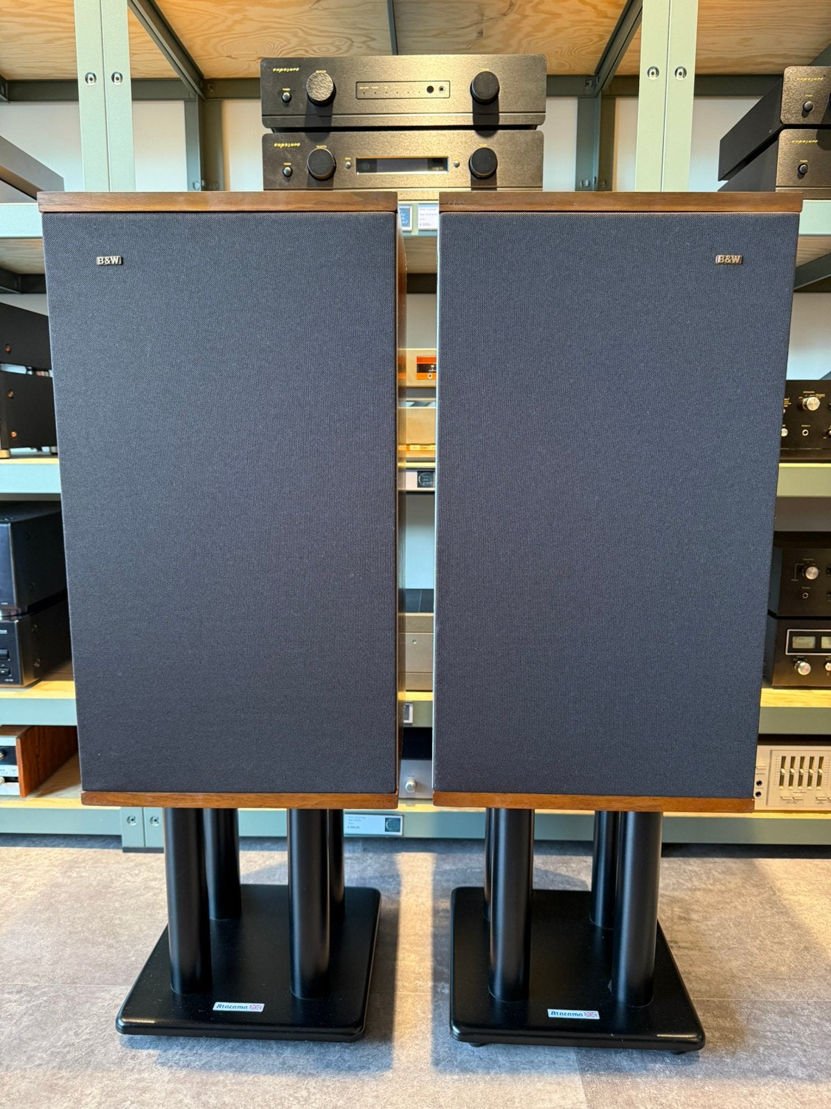 B&W Bowers&Wilkins DM2A, zeer mooi, met garantie, Ophalen, Contact@vintageaudiobreda.nl, Bowers & Wilkins, Zo goed als nieuw