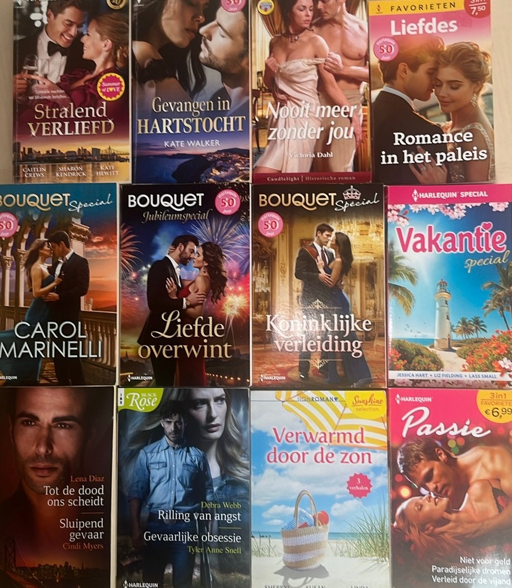 Pakket, 16, ibs black rose, topcollectie, Harlequin special, Boeken, Ophalen of Verzenden, Zo goed als nieuw, Nederland