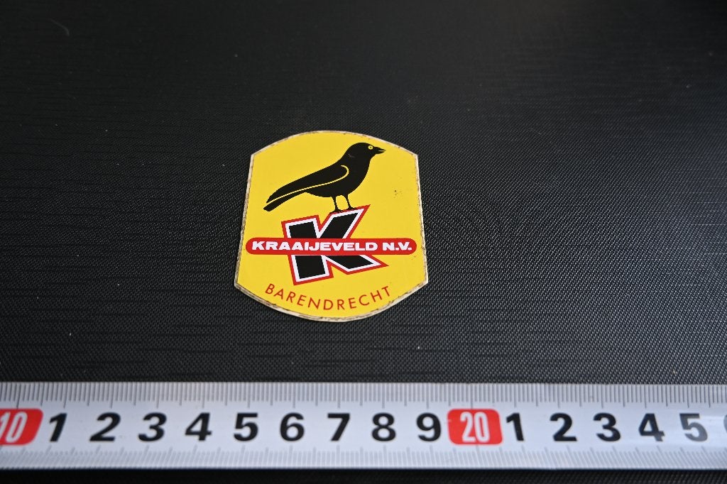 sticker Bardendrecht Kraaijeveld NV, Ophalen, Zo goed als nieuw