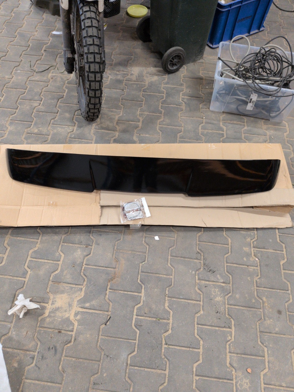 Sport Heckspoiler Zwart Glanzend voor Mercedes W447 W448, Auto-onderdelen, Voor, Mercedes-Benz, Nieuw, Ophalen of Verzenden