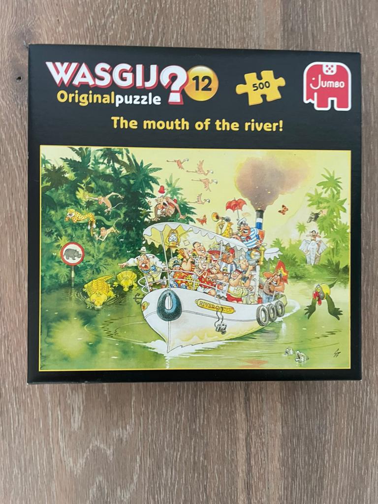 Wasgij puzzel: the mouth of the river, Hobby en Vrije tijd, Denksport en Puzzels, Ophalen of Verzenden, 500 t/m 1500 stukjes, Zo goed als nieuw