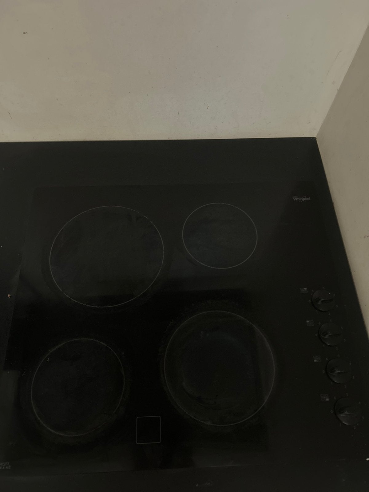 Kookplaat whirlpool, Ophalen, 4 kookzones, Zo goed als nieuw, Inbouw