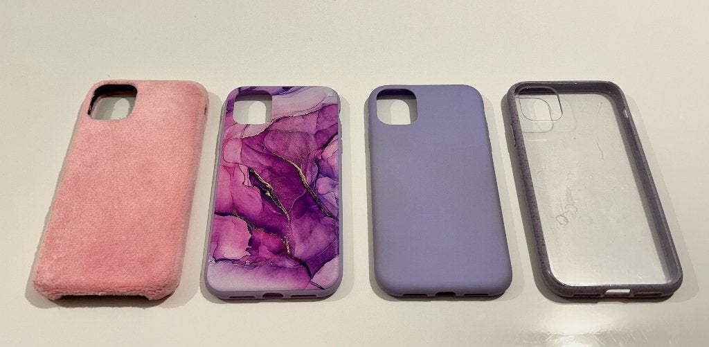 4 frontjes iPhone 11, Telecommunicatie, Ophalen of Verzenden, Zo goed als nieuw, IPhone 11