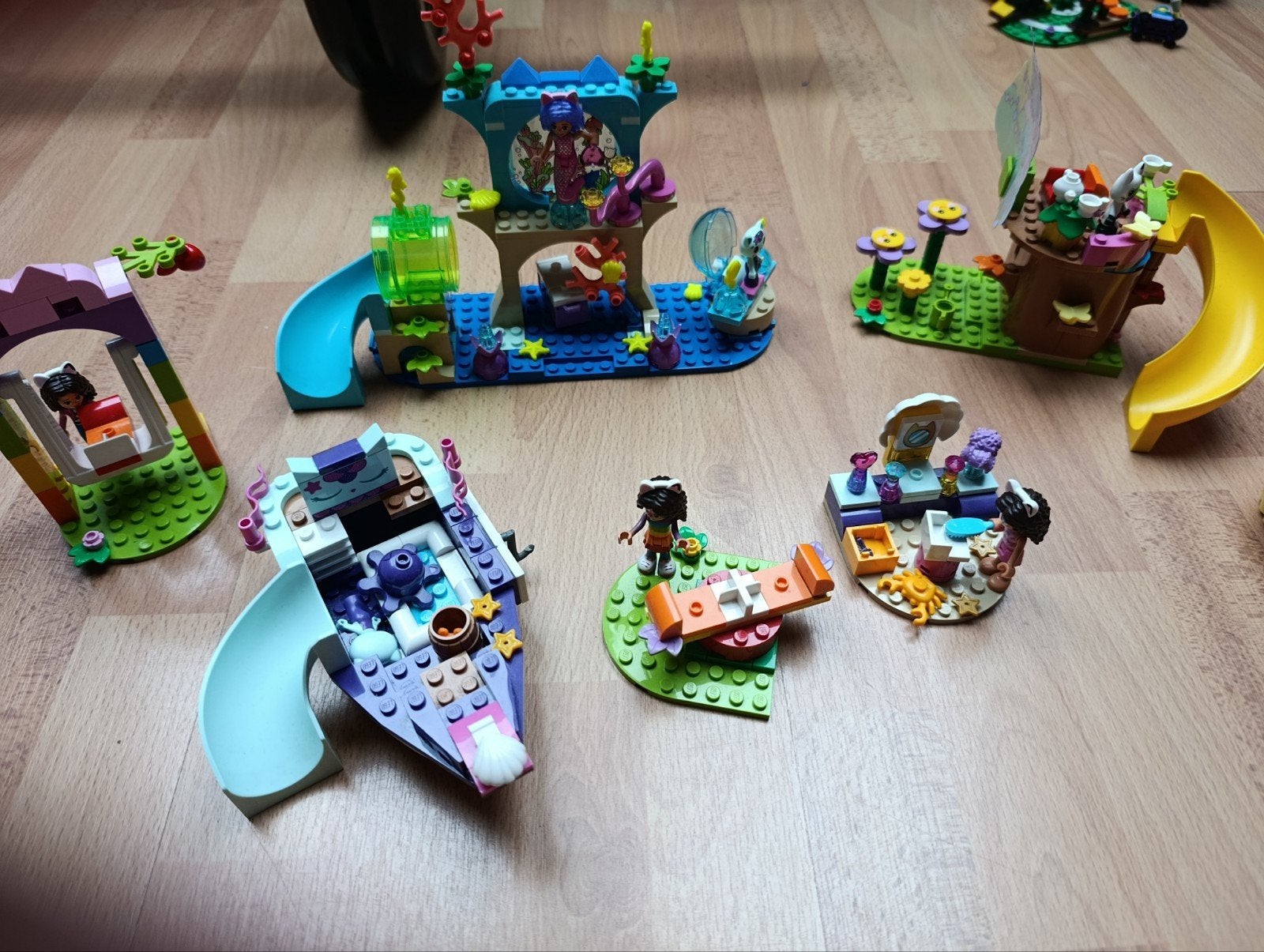 LEGO Gabby's Poppenhuis sets - 10787, 10785, 10786, 11204, Ophalen of Verzenden, Gebruikt, Complete set, Lego