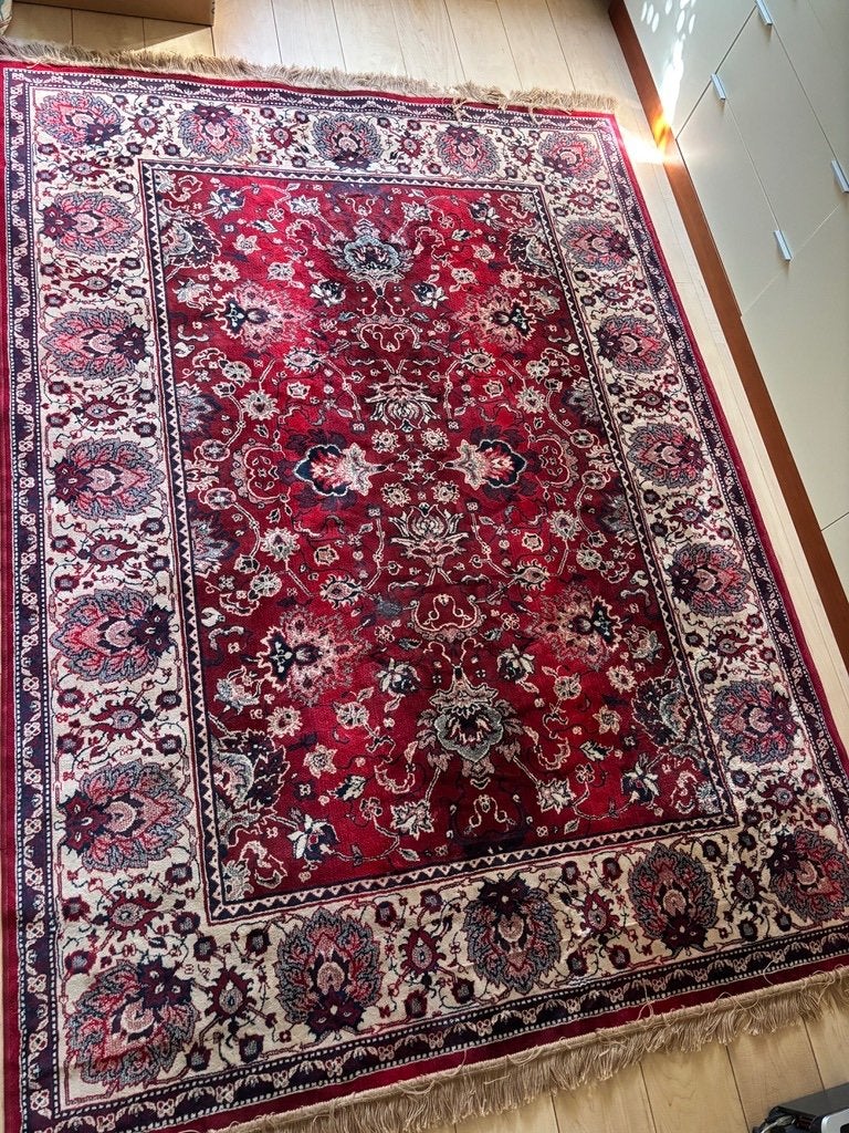 vloerkleed dutchbone big old red, Ophalen, Rechthoekig, 200 cm of meer, 150 tot 200 cm