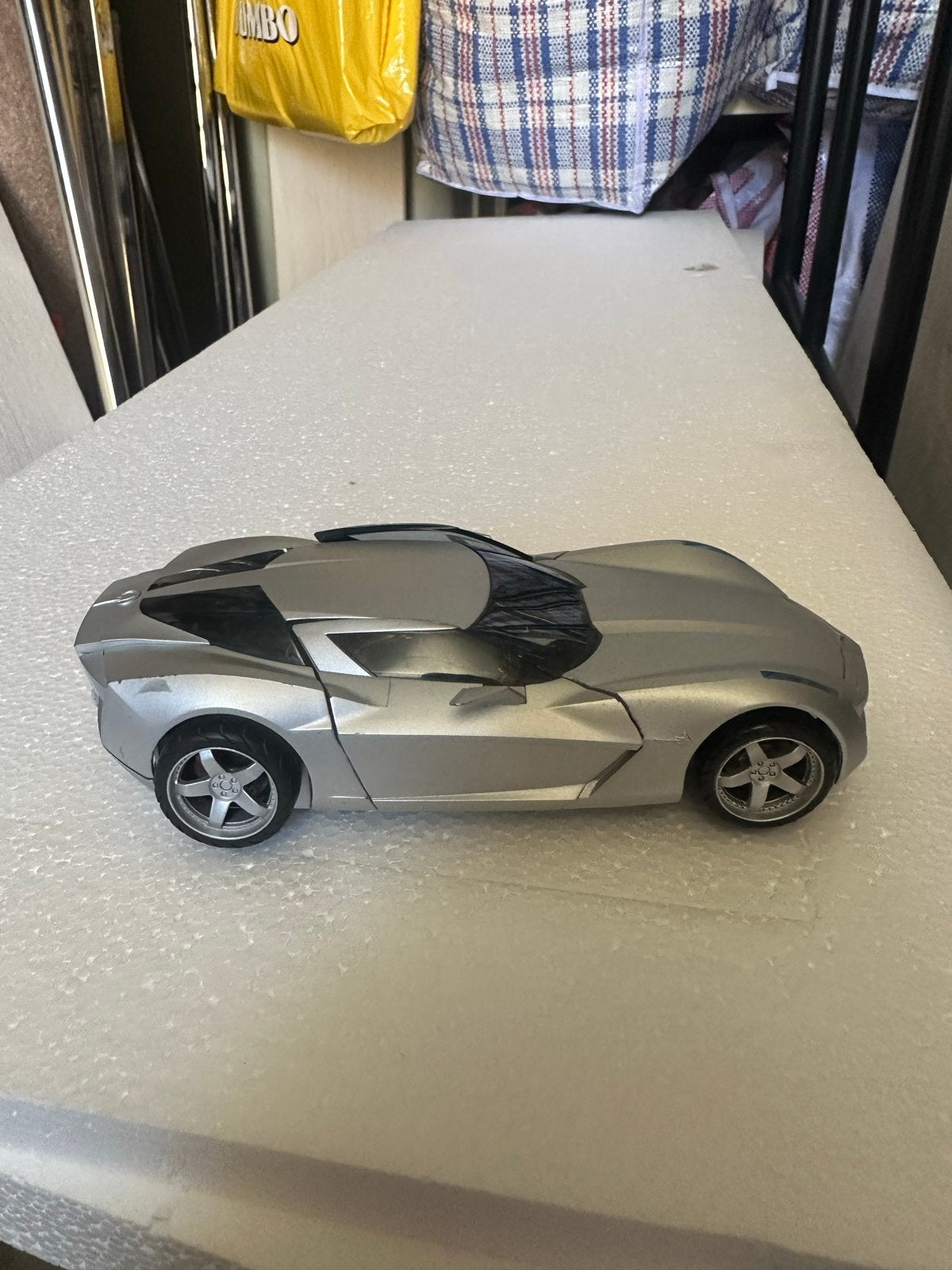 Transformers Corvette C6 Robot Auto Speelgoed, Kinderen en Baby's, Speelgoed | Speelgoedvoertuigen, Ophalen of Verzenden, Gebruikt