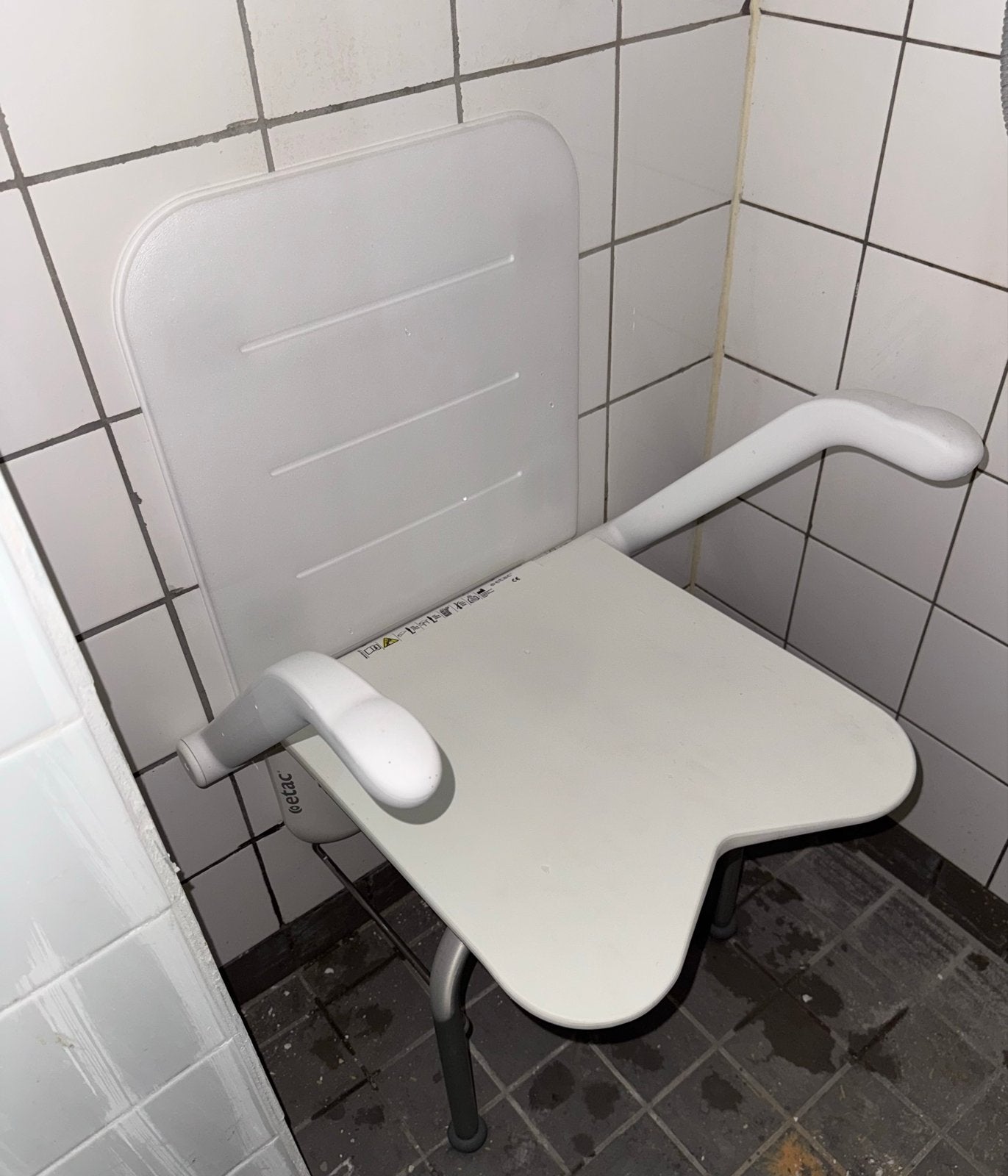 Etac douchezitting, Diversen, Ophalen, Zo goed als nieuw