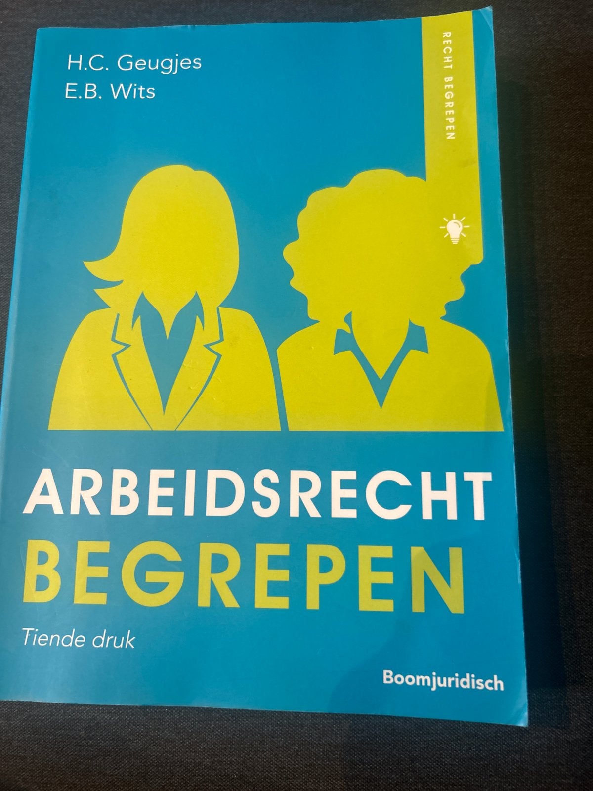 Arbeidsrecht Begrepen - Tiende druk, Ophalen of Verzenden, Gamma, Zo goed als nieuw, HBO