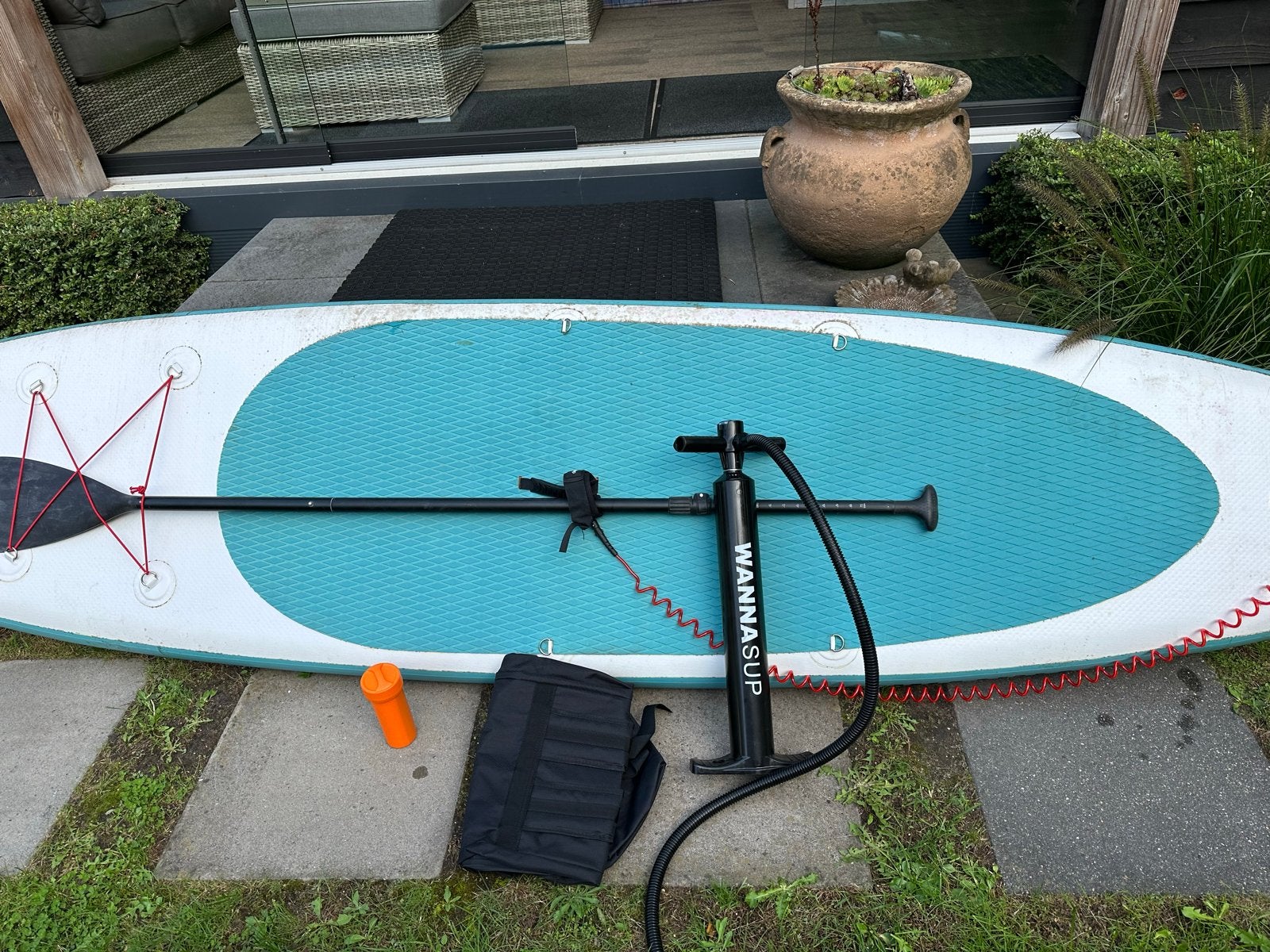 WANNASUP SUP-board met peddel, pomp en tas, Ophalen, Gebruikt, SUP-boards