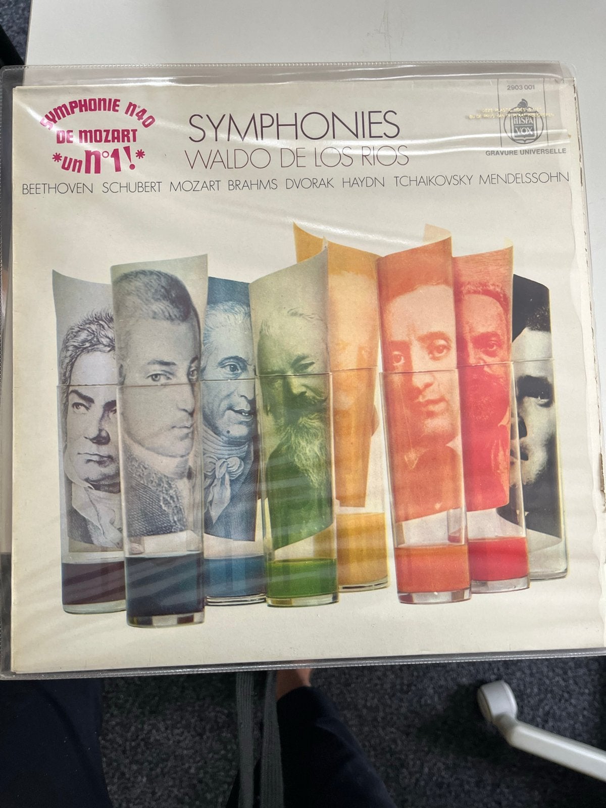 Waldo de los Rios - Symphonies (Vinyl LP), Gebruikt, Symfonie, Overige componisten, Ophalen of Verzenden