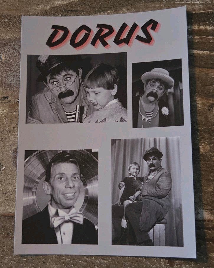 Fotokaart van Tom Manders / Dorus, 1960 tot 1980, Gebruikt, Verzenden, Foto