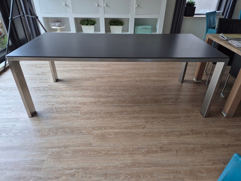 Moderne design eetkamer tafel Bert Plantagie, Ophalen, Modern design, 200 cm of meer, 50 tot 100 cm