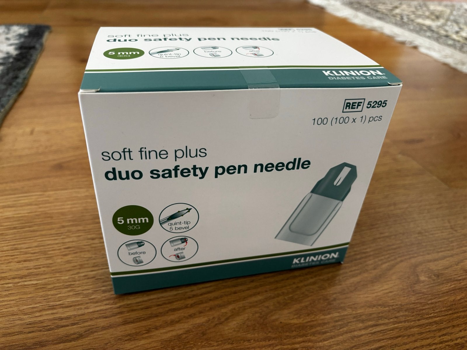 Klinion duo safety pen naalden 5 mm voor prikangst!, Ophalen of Verzenden, Nieuw