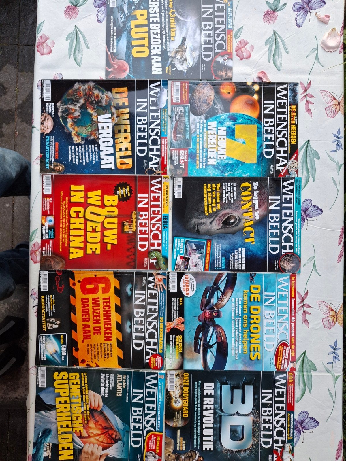 Wetenschap in Beeld Tijdschriften 8x, Ophalen of Verzenden, Gelezen, Wetenschap en Natuur