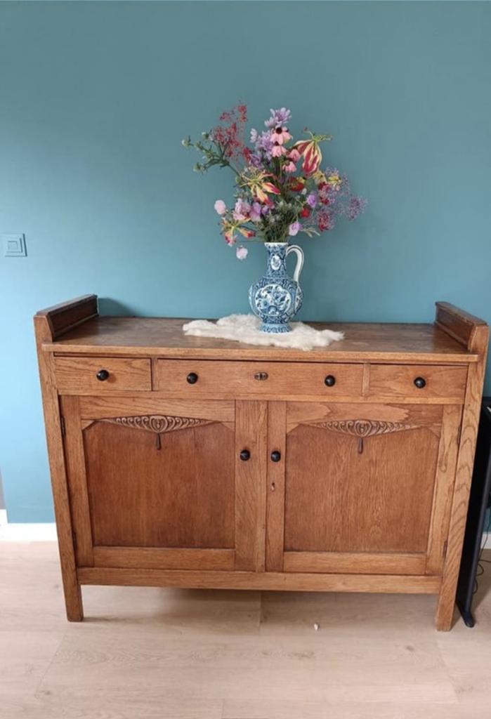 Vintage dressoir, Huis en Inrichting, Kasten | Dressoirs, Ophalen, Gebruikt, 25 tot 50 cm, 100 tot 150 cm