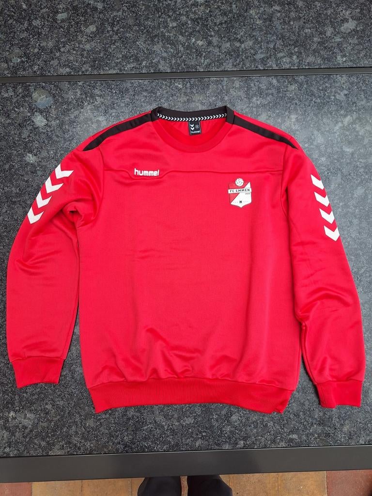 FC Emmen Trainingsset Maat M met Zwarte Sportsokken, Kleding | Heren, Sportkleding, Hummel, Beltona, Maat 48/50 (M), Ophalen of Verzenden