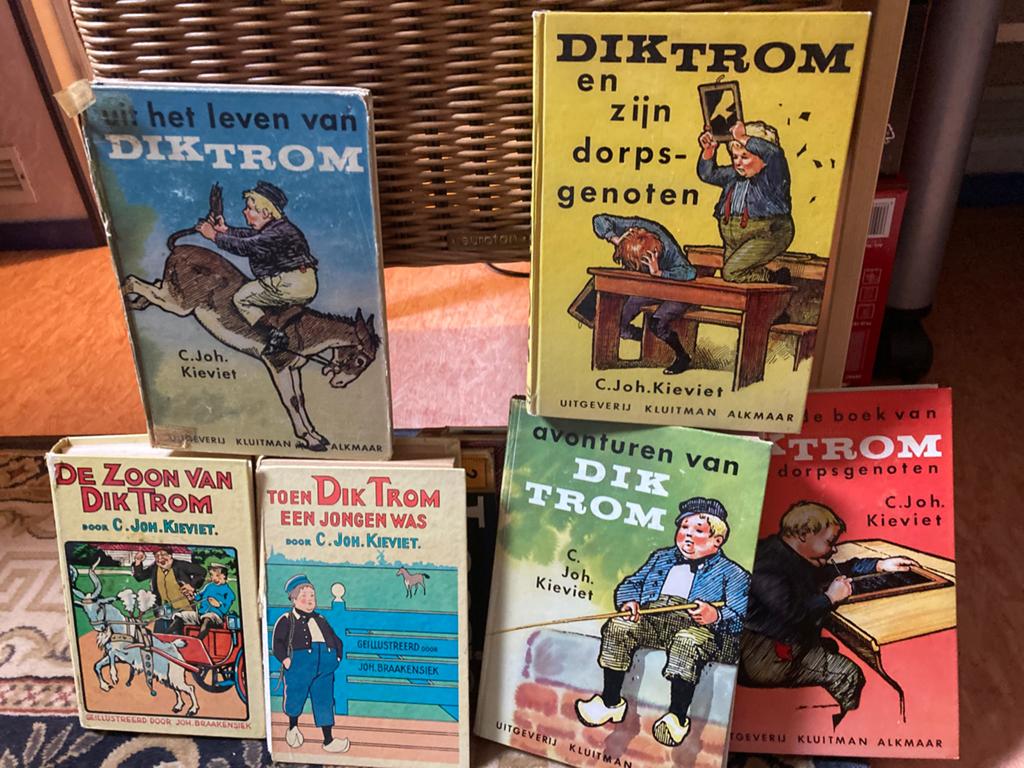 55 jaar oude Dik Trom boeken - C. Joh. Kieviet collectie, Ophalen of Verzenden, Gelezen, Fictie algemeen