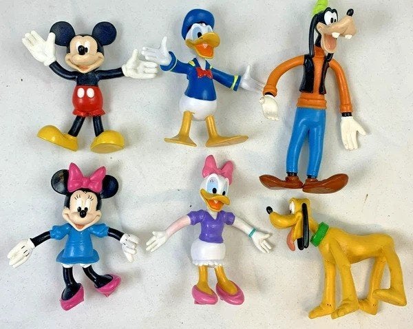 Disney Buigfiguren Mickey Minnie Donald Goofy Katrien Pluto, Coolsingel 104, 3011 AG Rotterdam, Netherlands, Zo goed als nieuw