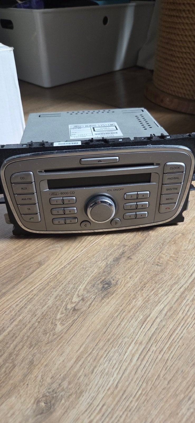 Ford S-Max Autoradio 6000 CD - Goed Functionerend, Auto diversen, Autoradio's, Ophalen