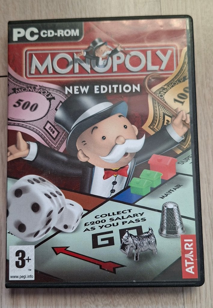 Monopoly New Edition (PC cd rom), Puzzel en Educatief, 1 speler, Eén computer, Ophalen of Verzenden