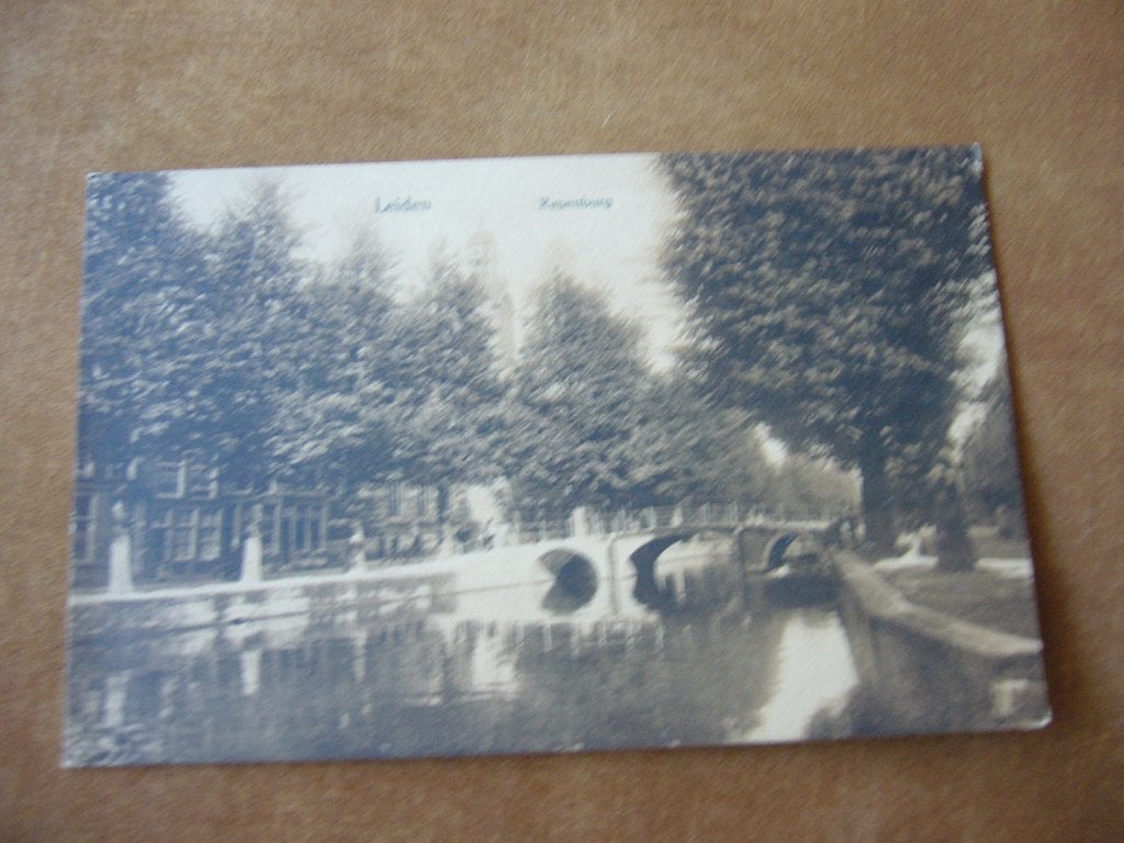 LEIDEN  =  RAPENBURG   BRIEFKAART, Verzenden, Voor 1920, Ongelopen, Zuid-Holland