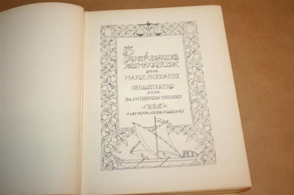 Prins Almanzor\'s makker. Boddaert. Uitg. Kluitman 1912., Boeken, Ophalen of Verzenden, Gelezen