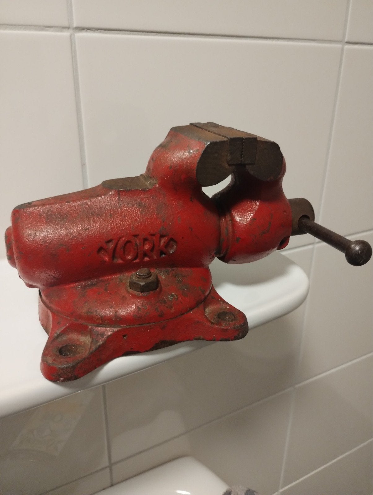 Vintage York 60 Bullet vise ofwel bankschroef, Ophalen of Verzenden