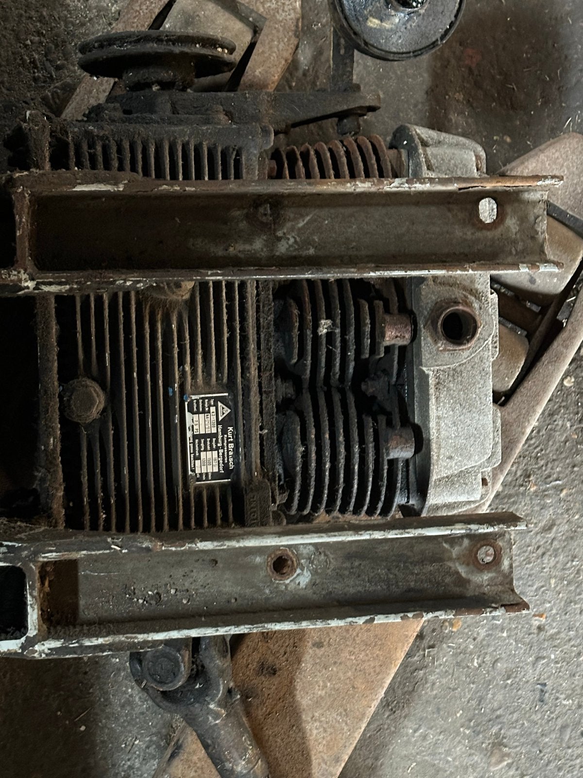 Kurt Bratsch Compressor K3-1300 uit 1979, Ophalen, Gebruikt, 800 liter/min of meer, 10 bar of meer