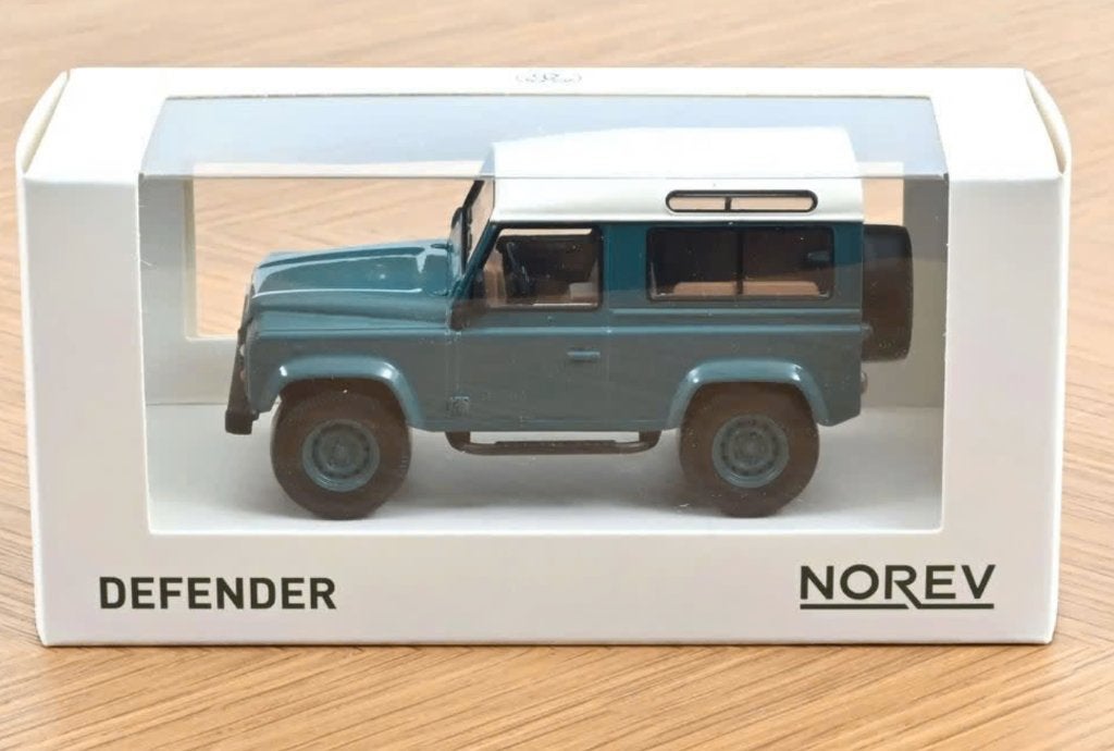 Land Rover Defender Blauw '95 Jet-car 1/43 NOREV Ref. 845109, Hobby en Vrije tijd, Modelauto's | 1:43, Verzenden, Nieuw, Auto